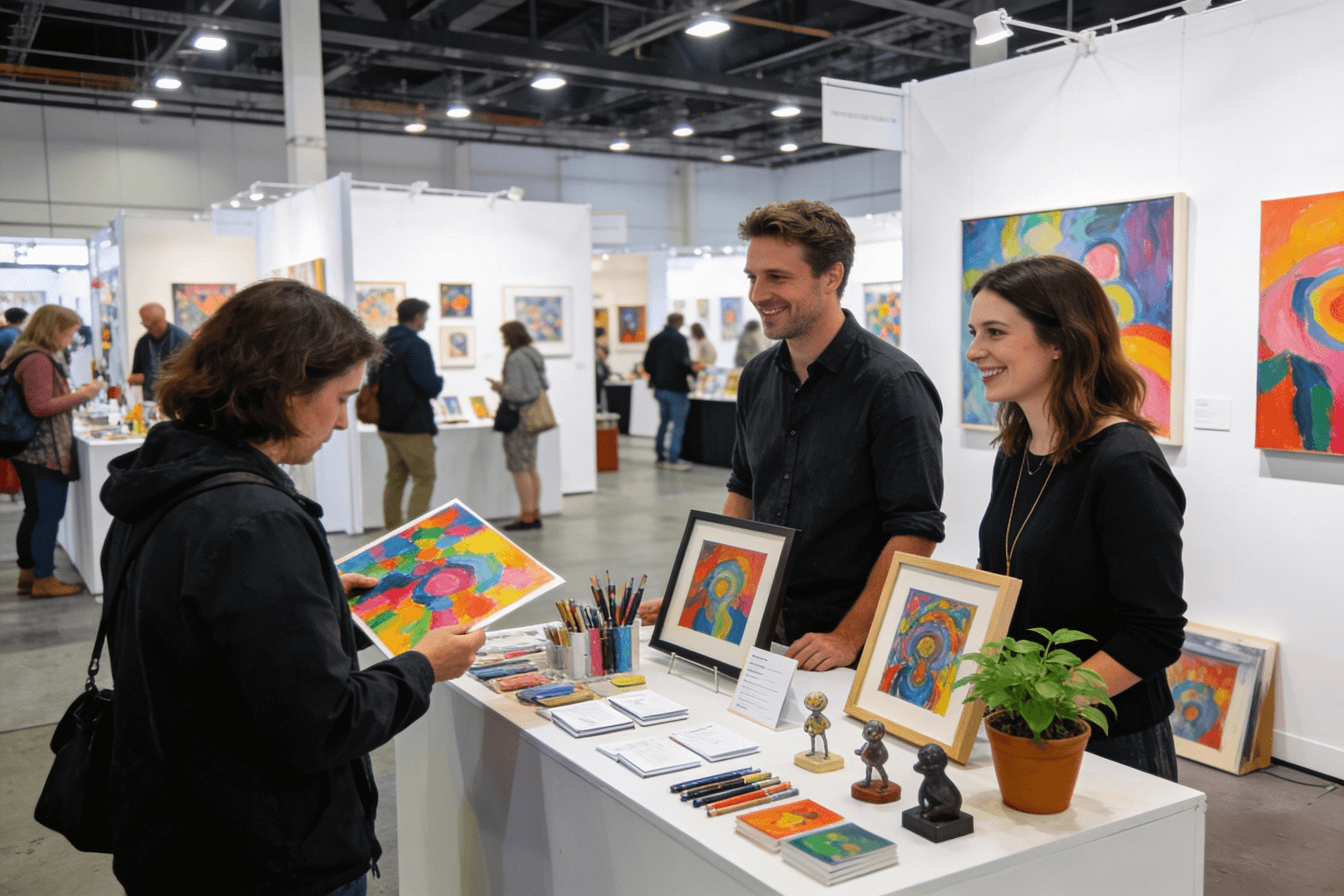 Artist booth sale